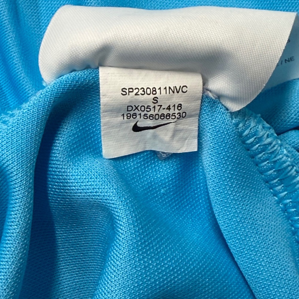 Nike Dri-FIT Strike Soccer Training Top Baltic Blue Womens Size S - Picture 5 of 7